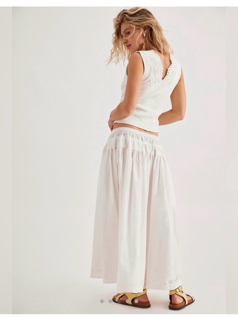 Free People Gesibelle skirt set Sz Medium - Picture 2 of 11